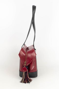 Renaud Pellegrino Bolso de Piel Multicolor con Metal Dorado