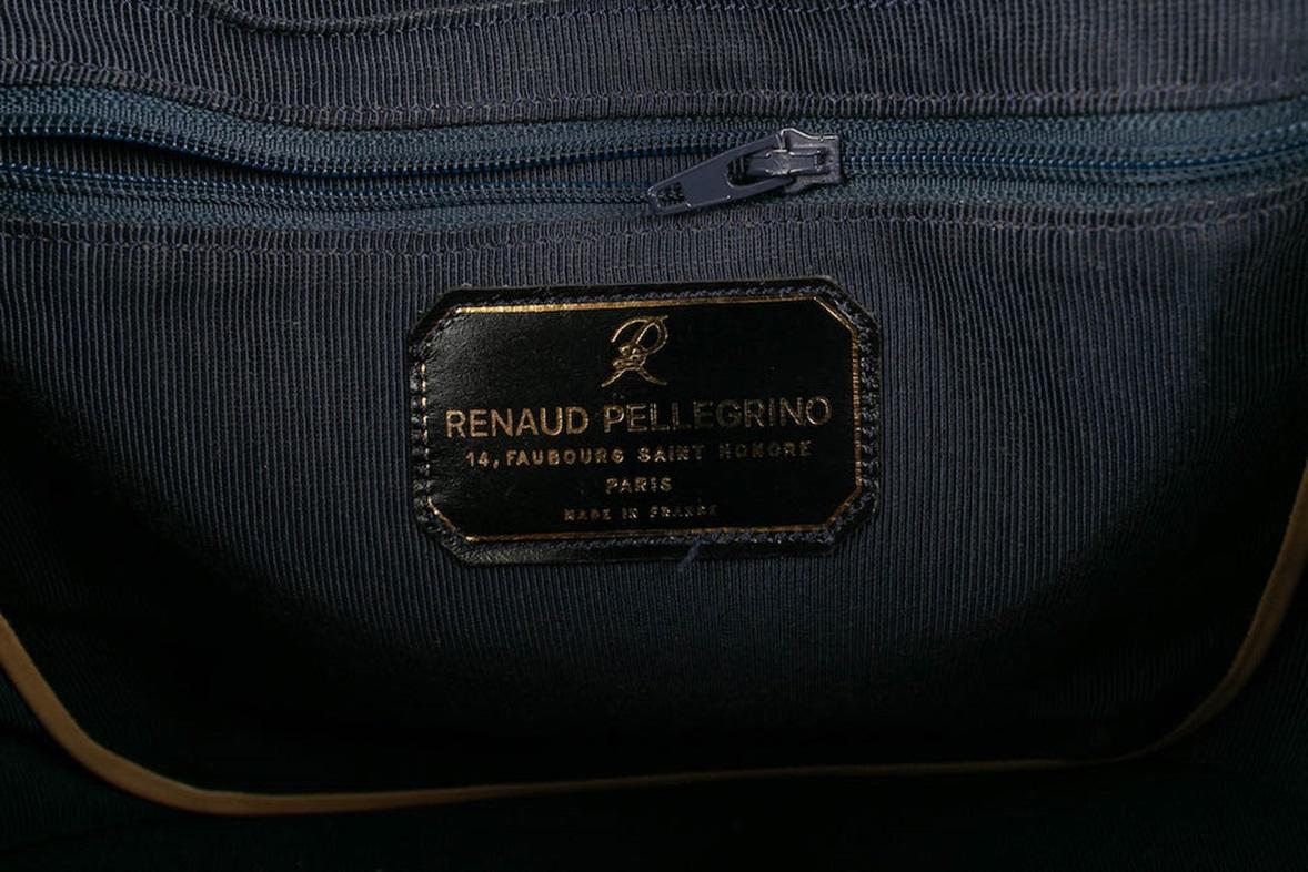 Renaud Pellegrino Bolso de Piel Multicolor con Metal Dorado en venta 3