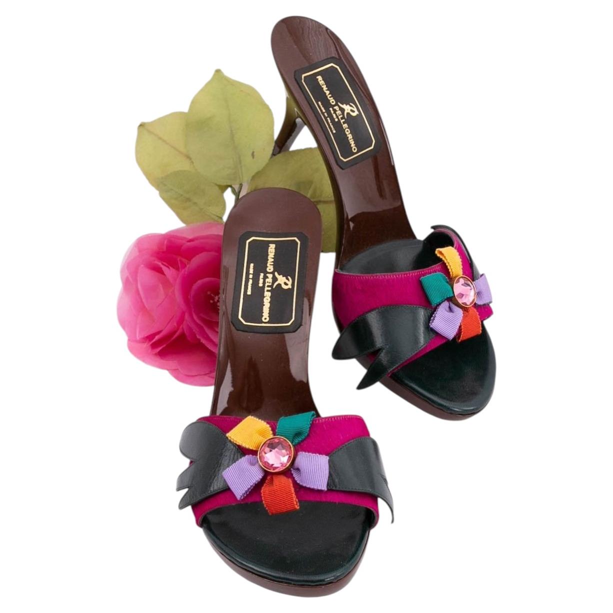 Pumps aus Ponyfell von Renaud Pellegrino