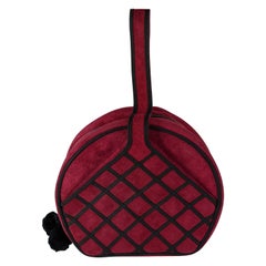 Renaud Pelligrino Bolso de Ante y Soutache Frambuesa