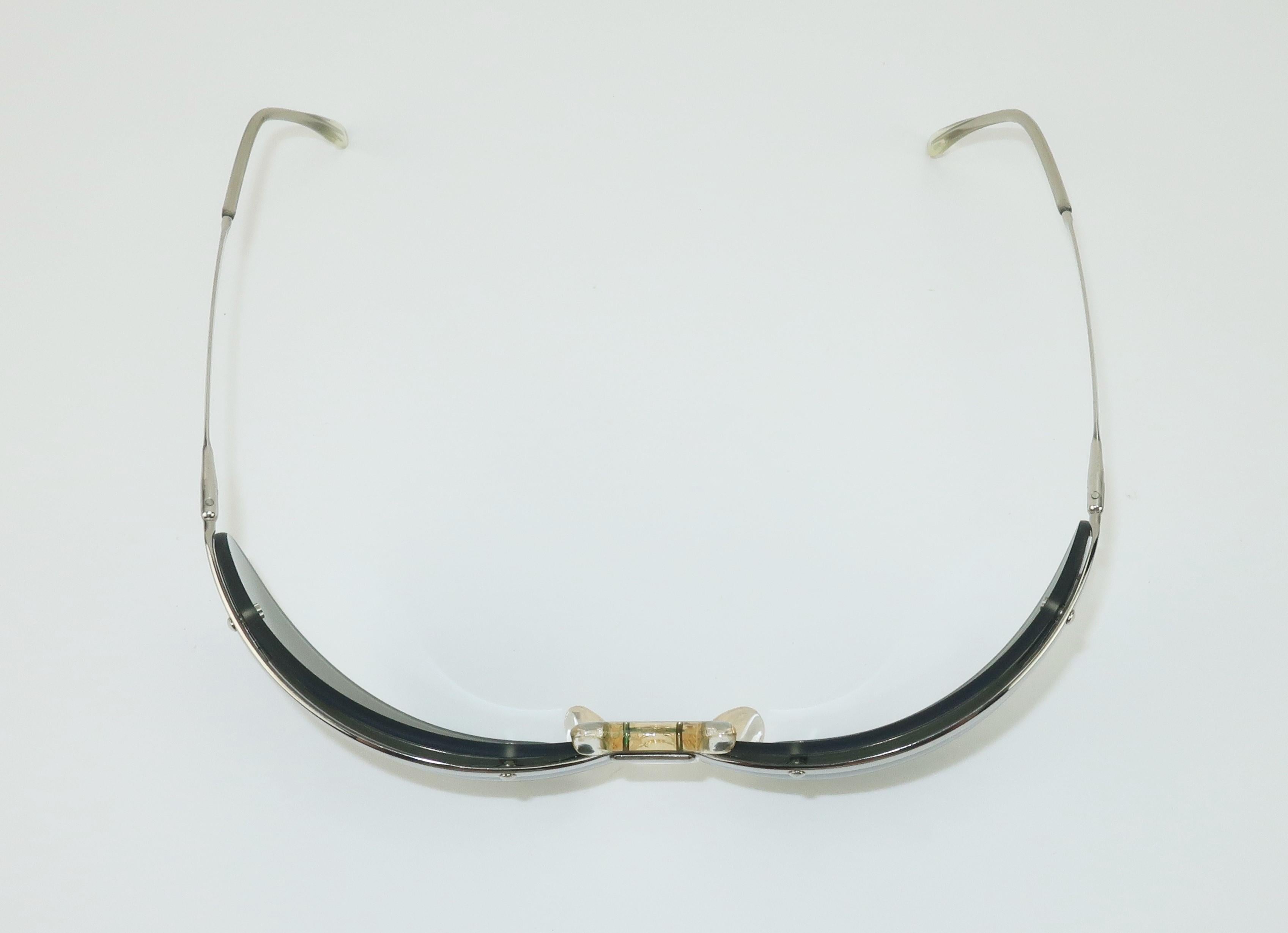 Renauld Spectaculars French Wrap Around Sunglasses, 1960's 3