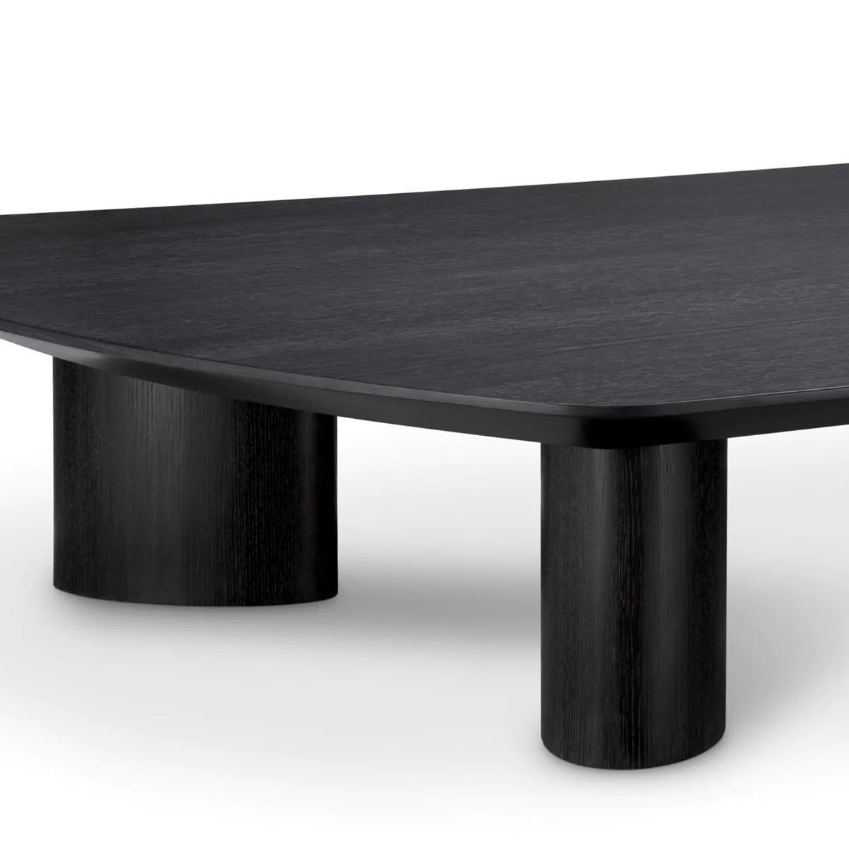 Bois Table basse Renaut Dark en vente