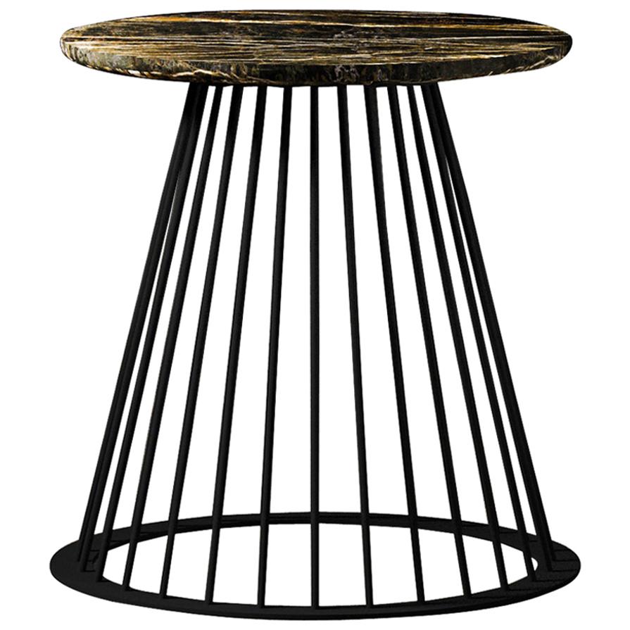 MarbleTop Neoclassic Coffee Table For Sale at 1stDibs