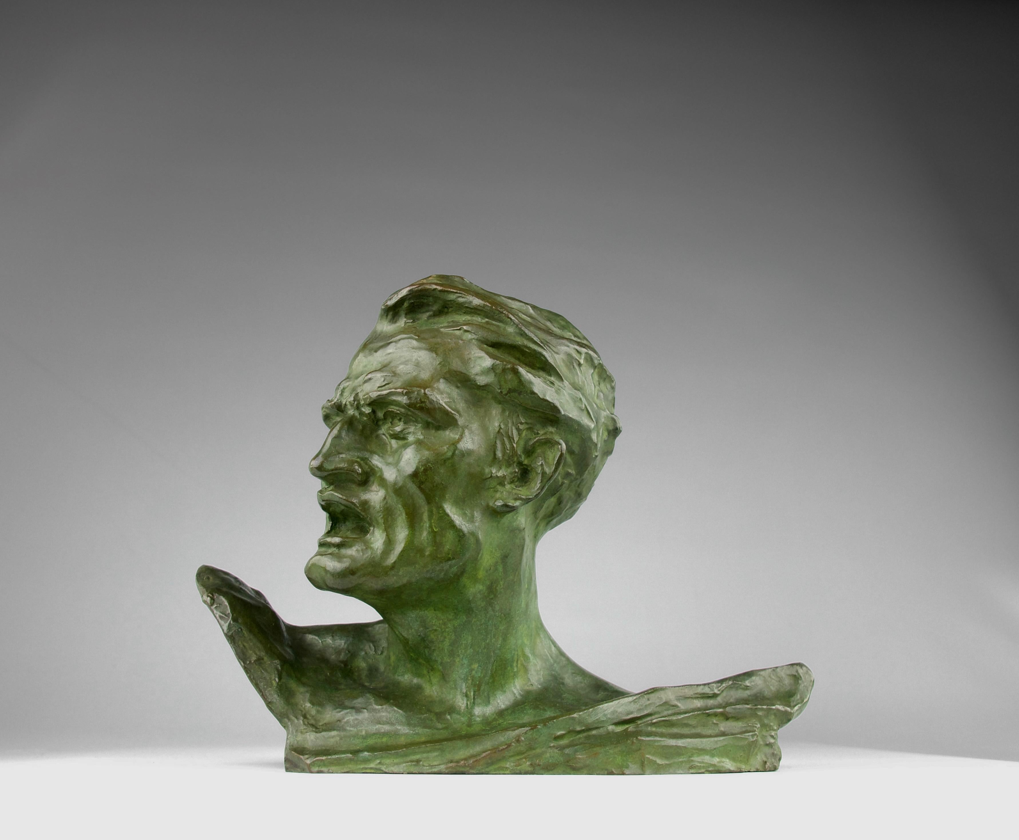 René André Varnier, Demosthenes Bust, France, 1930s For Sale 4