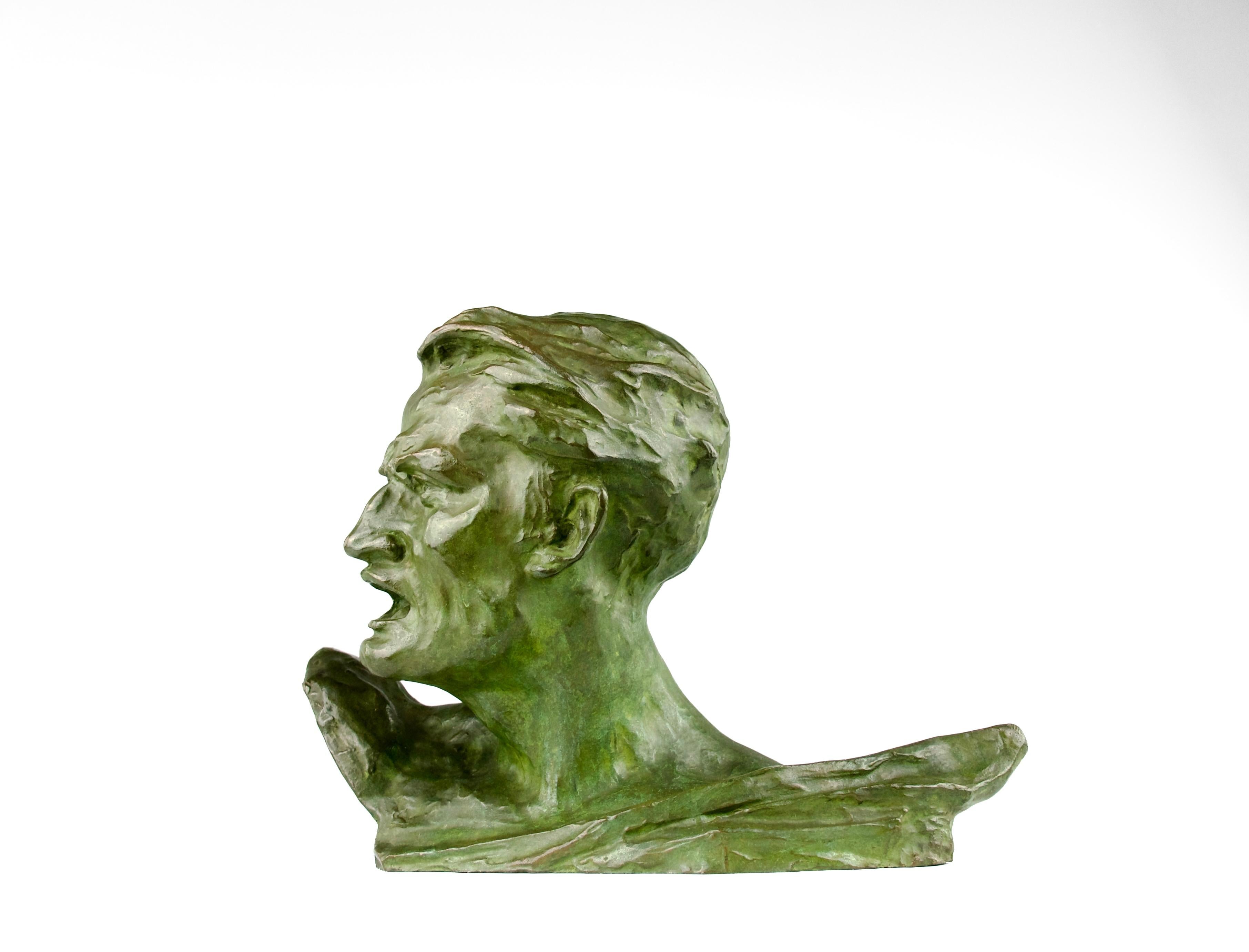 René André Varnier, Demosthenes Bust, France, 1930s For Sale 2