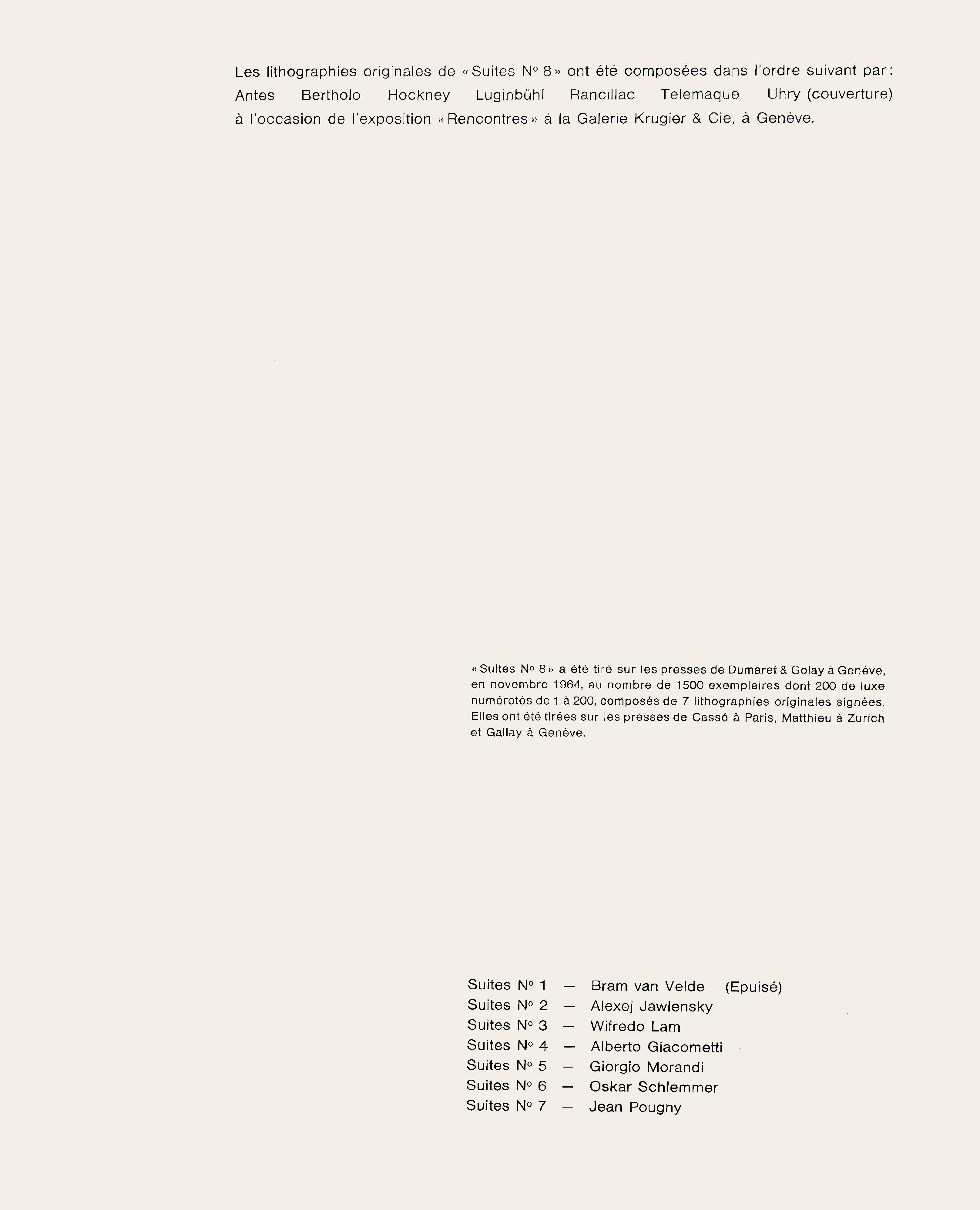 Bertholo, Composition, Suites nº8, Rencontres (after) For Sale 3
