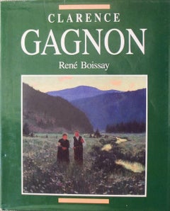 Vintage 1988 After Rene Boissay 'Clarence Gagnon by Rene Boissay' Green Book