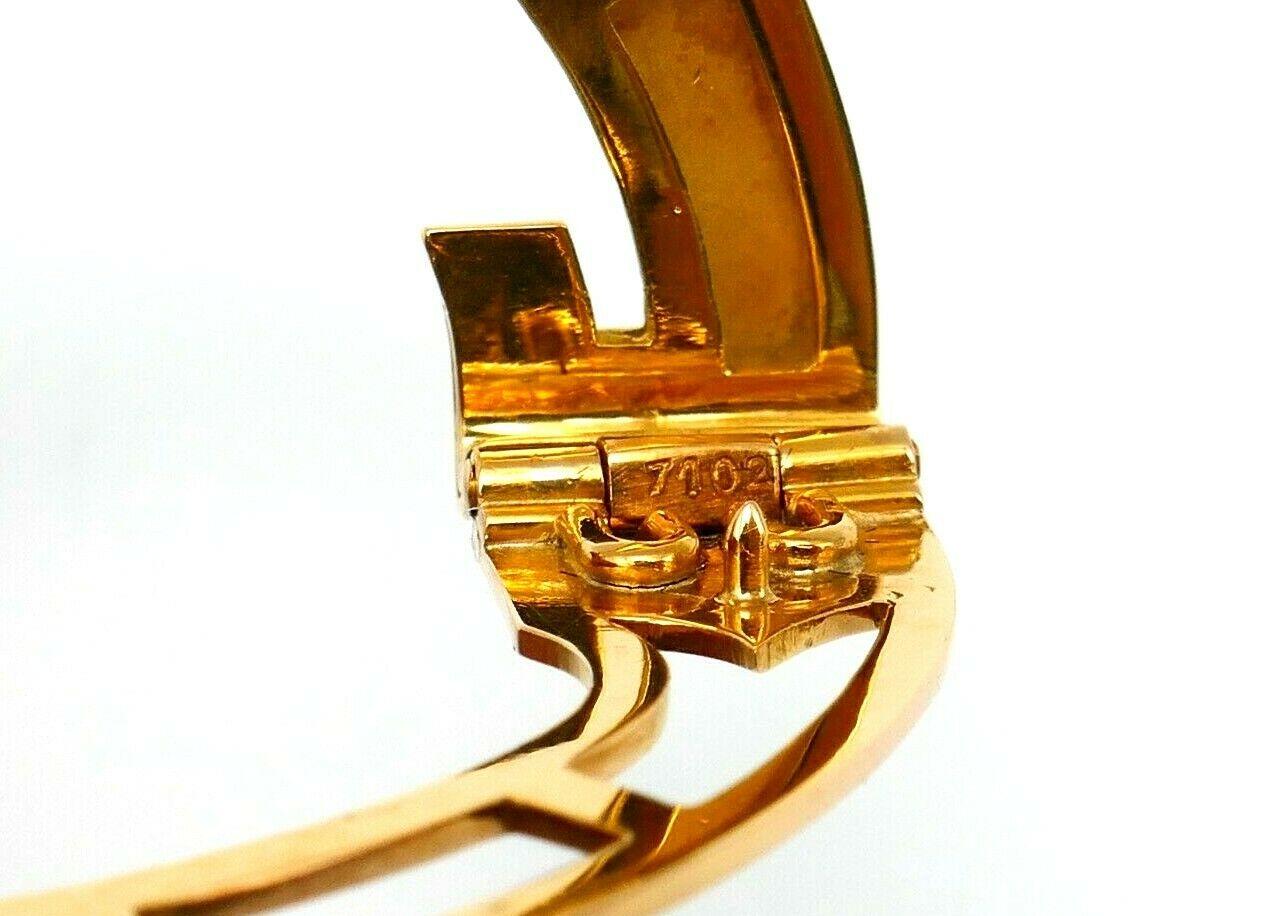René Boivin Art Deco zweifarbige Goldklammer mit Zertifikat 4