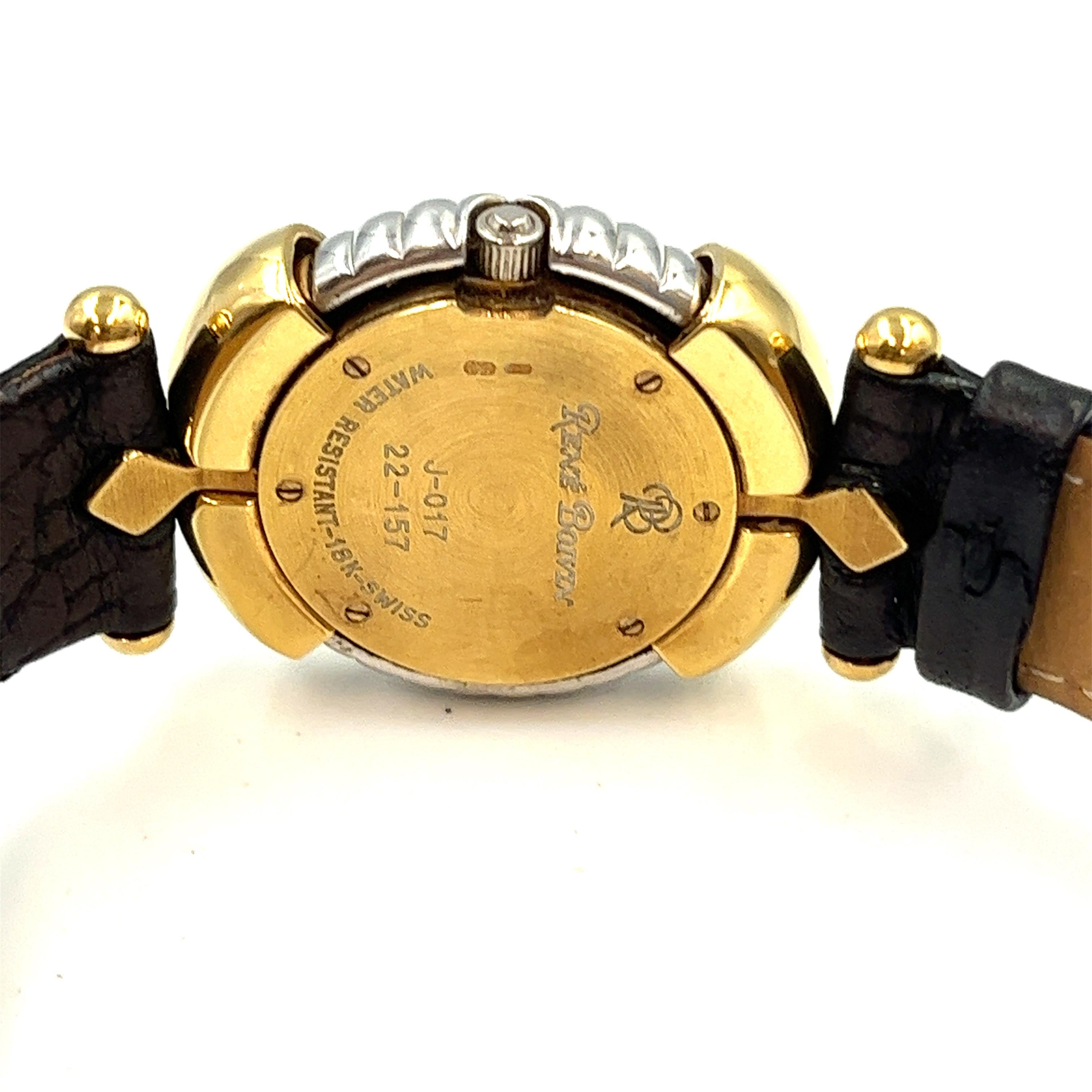  Rene Boivin Chrysalis with Yellow Gold Case in Very Good Condition For Sale 1