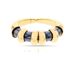 René Boivin Bracelet coulissant interchangeable en diamants et rubis