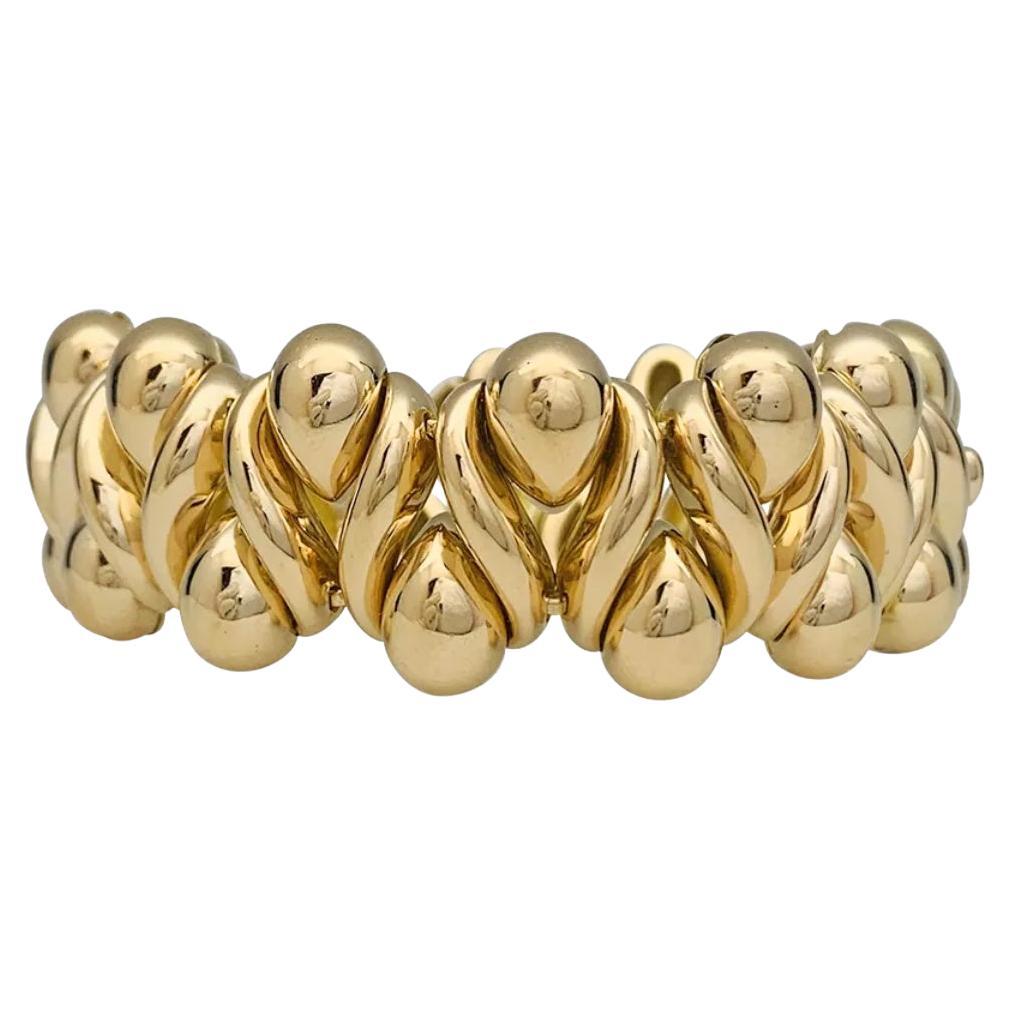 René Boivin gold bracelet.