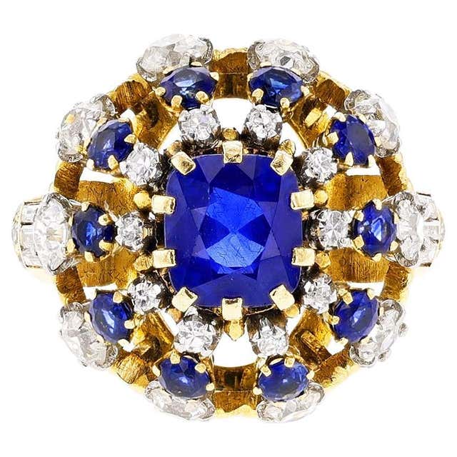 René Boivin Diamond Cocktail Ring Designed by Juliet Moutard For Sale ...