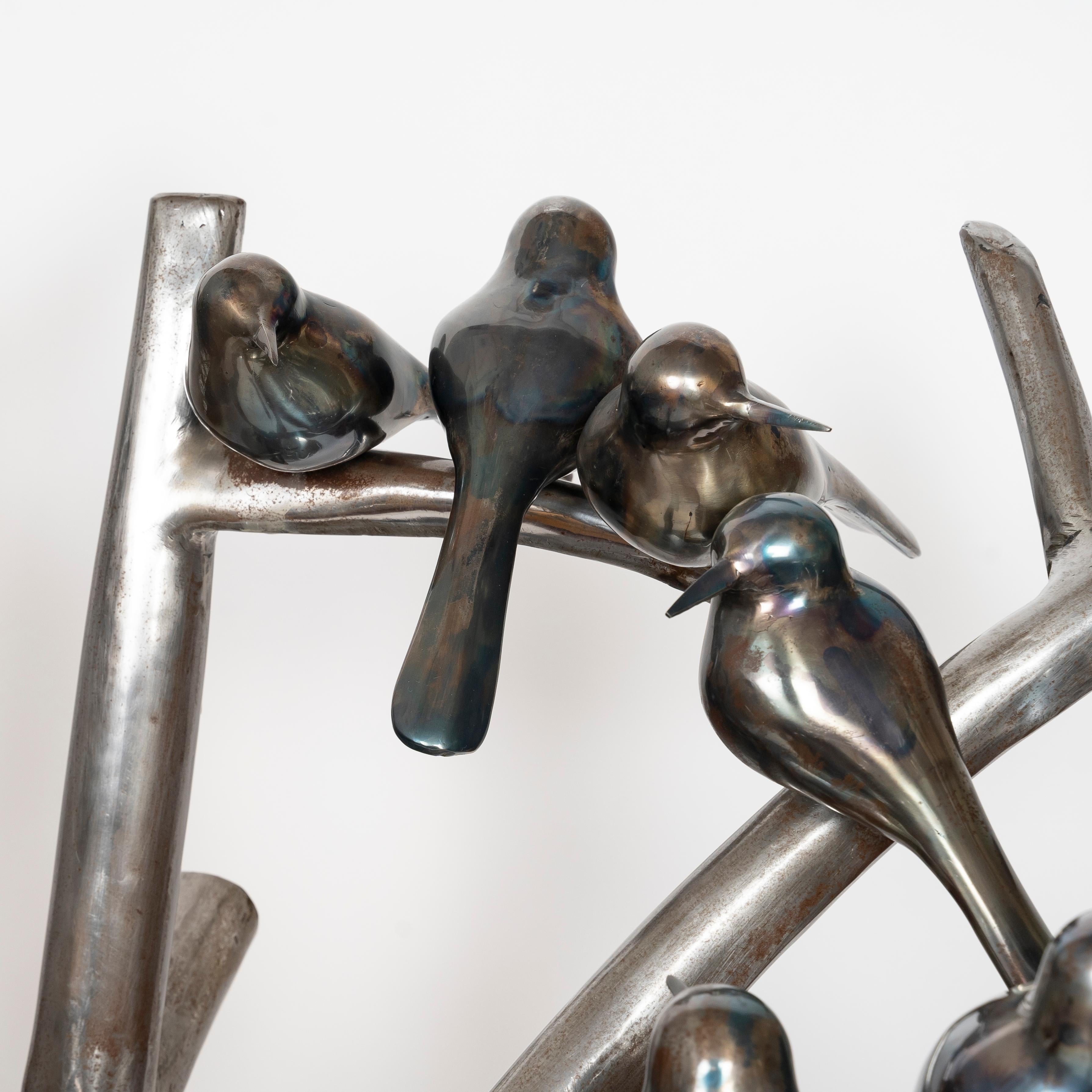 René Broissand, Birds Dining Table Sculpture, Modern Dining 1