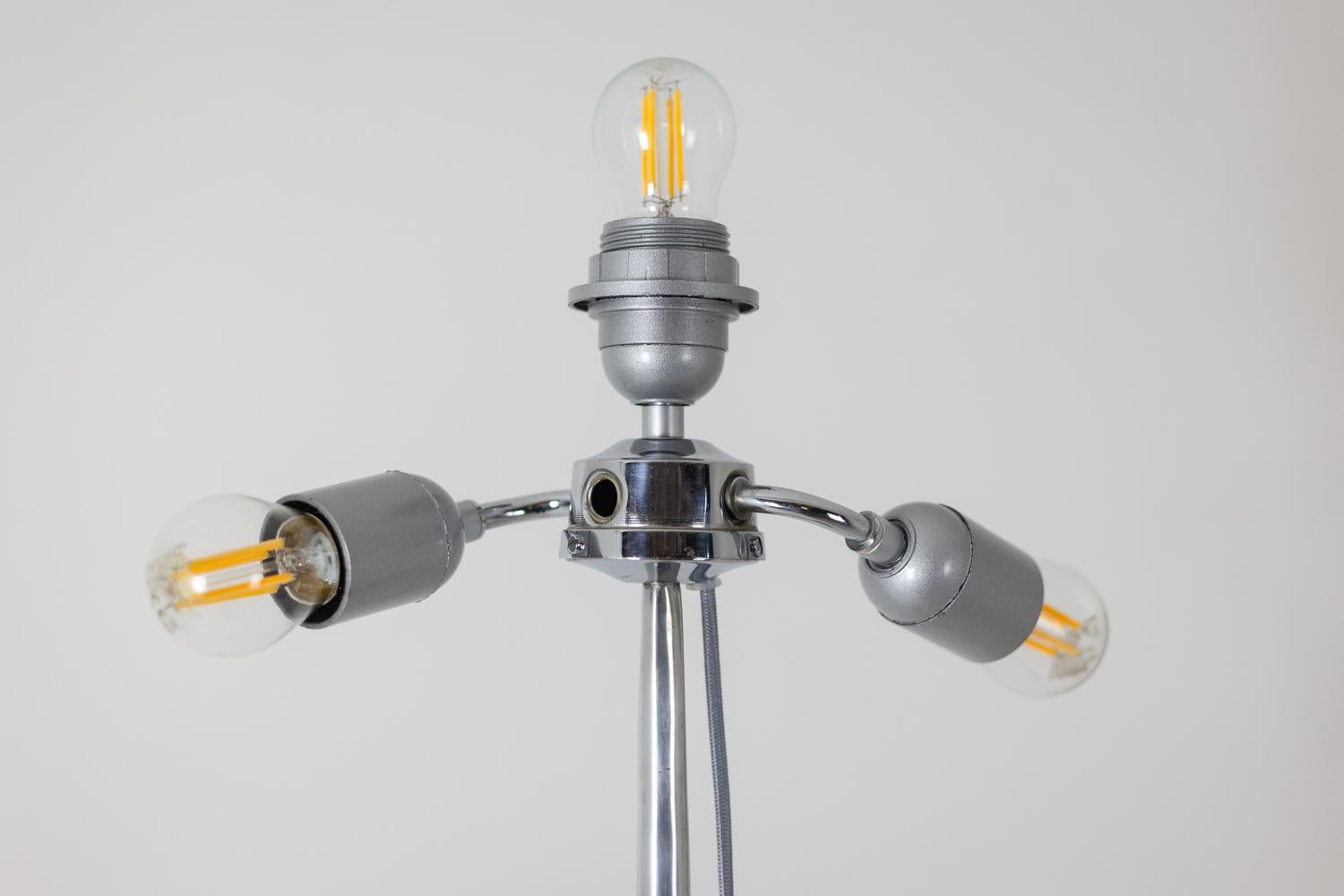 René Broissand for Santangelo. Floor lamp. 1970s. In Excellent Condition For Sale In Saint-Ouen, FR