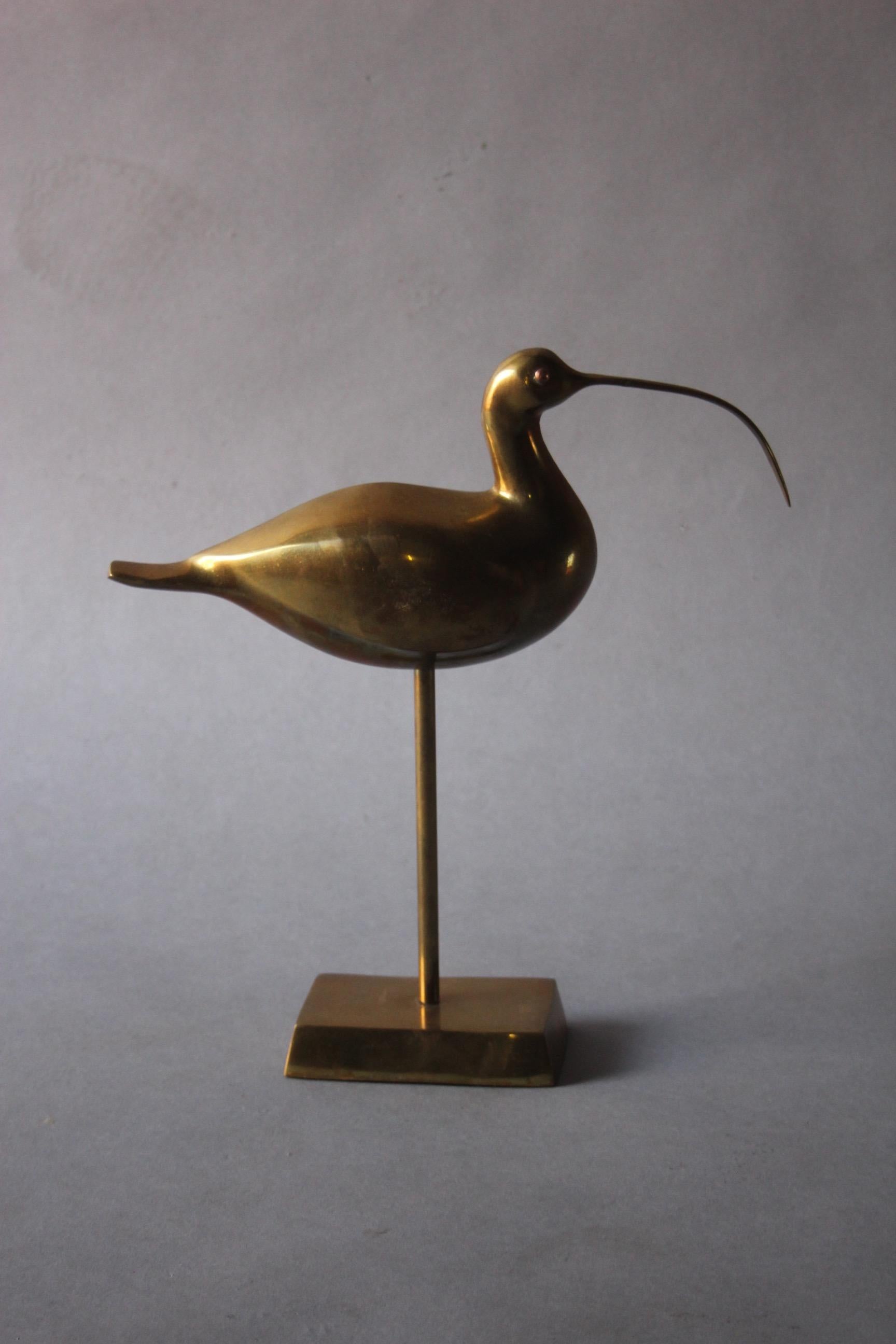 Rene Broissand style brass bird.
