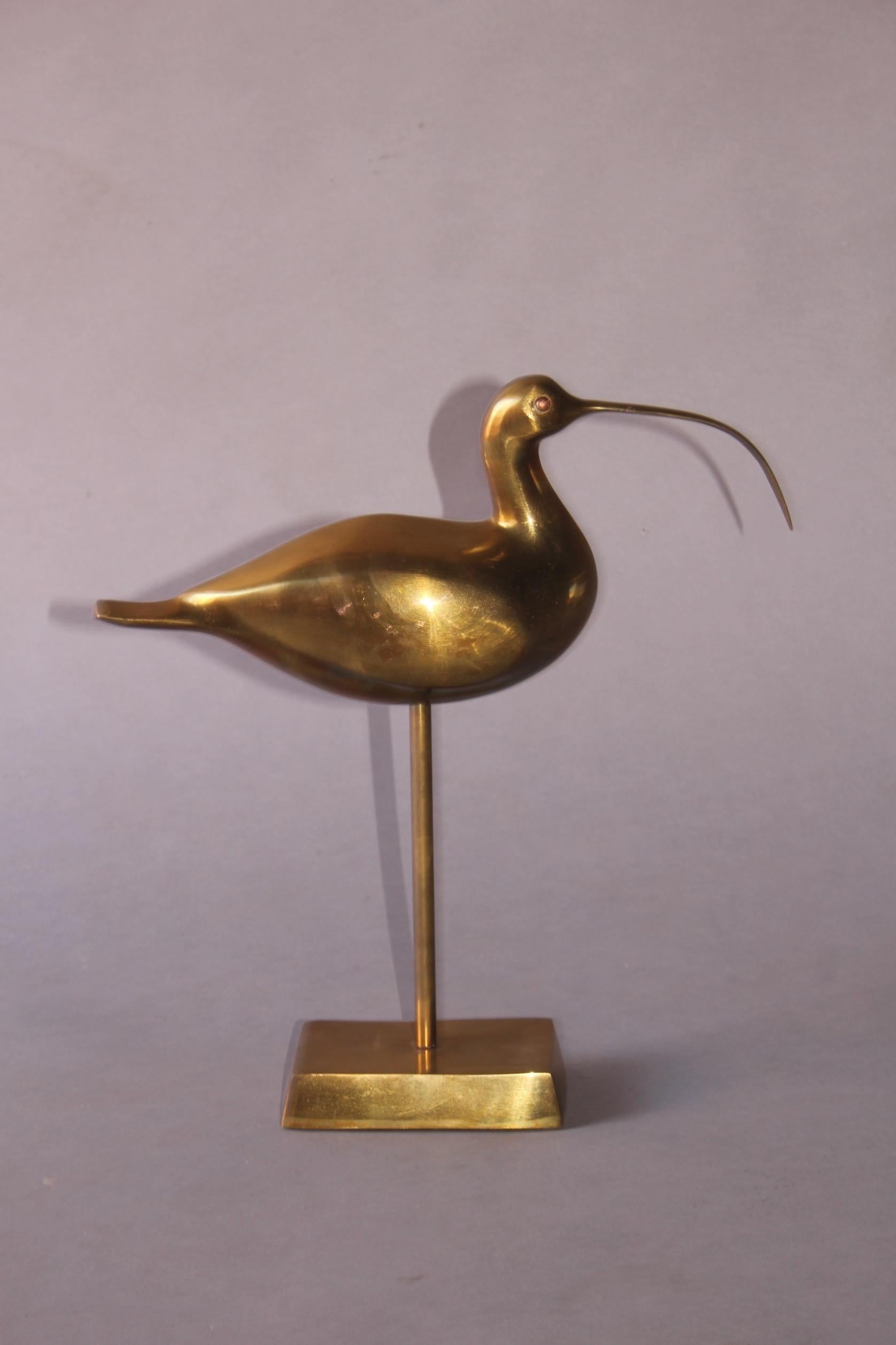Rene Broissand Style Brass Bird 1