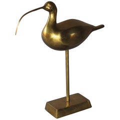 Rene Broissand Style Brass Bird