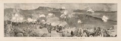 Boer War - Panorama Of The Battle Of Colenso, military army photogravure