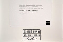 Ernesto "Che" Guevara - Original Vintage Photo by René Burri - 1963