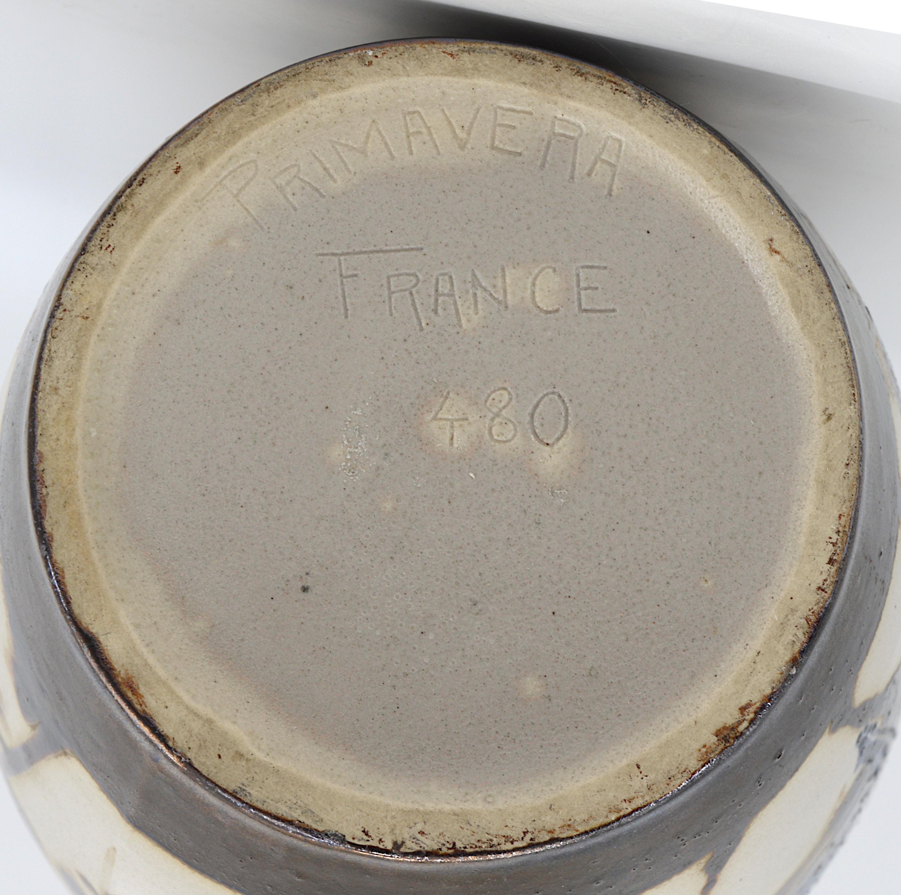 Rene Buthaud for Primavera Large Ceramic Vase, 1923-1926 For Sale 5