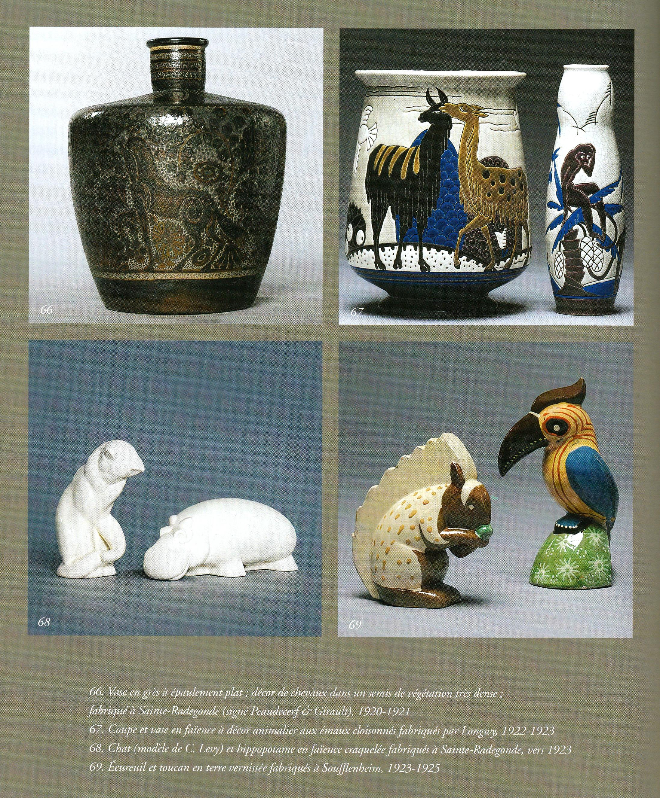 Rene Buthaud for Primavera Large Ceramic Vase, 1923-1926 6