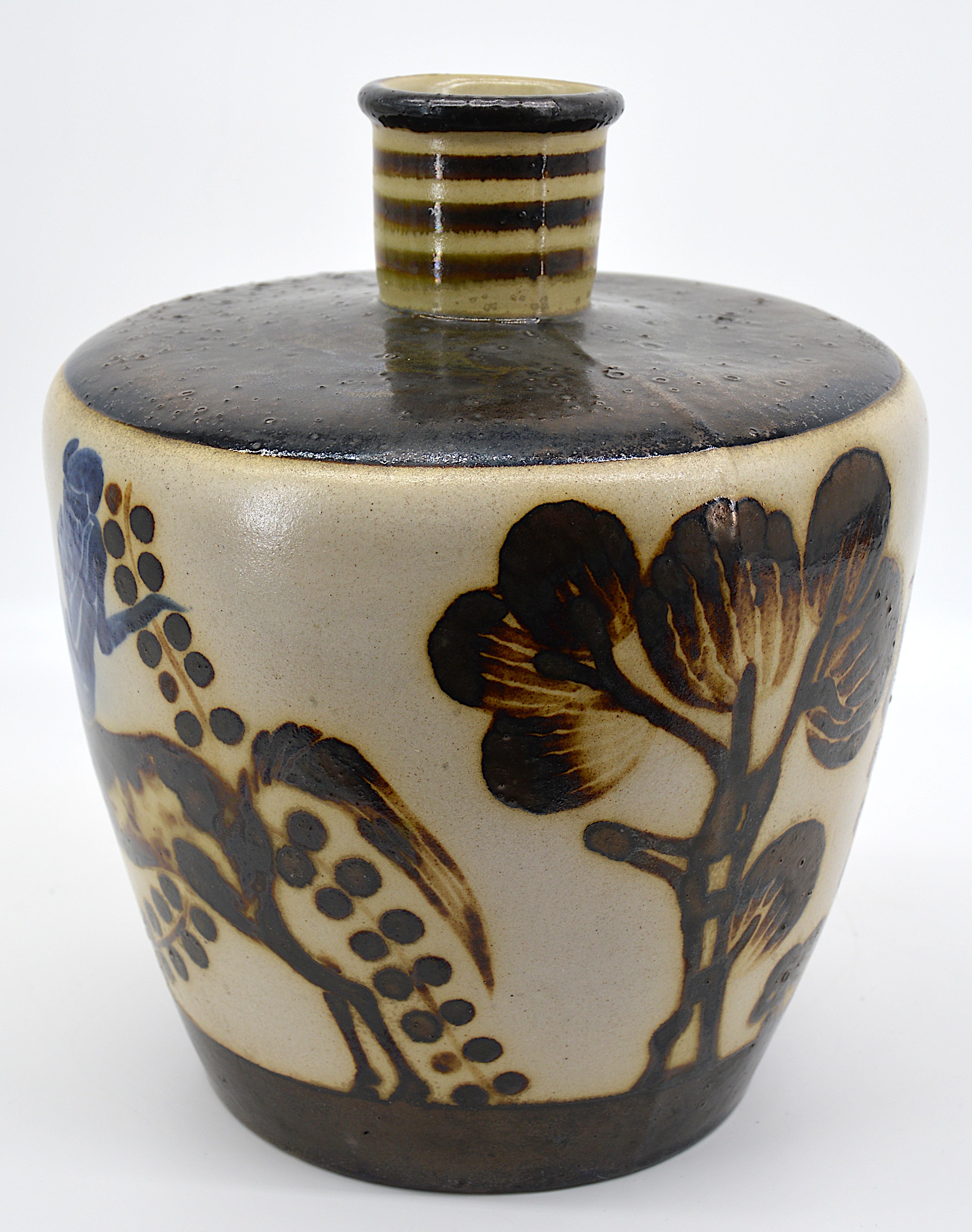 Rene Buthaud for Primavera Large Ceramic Vase, 1923-1926 1