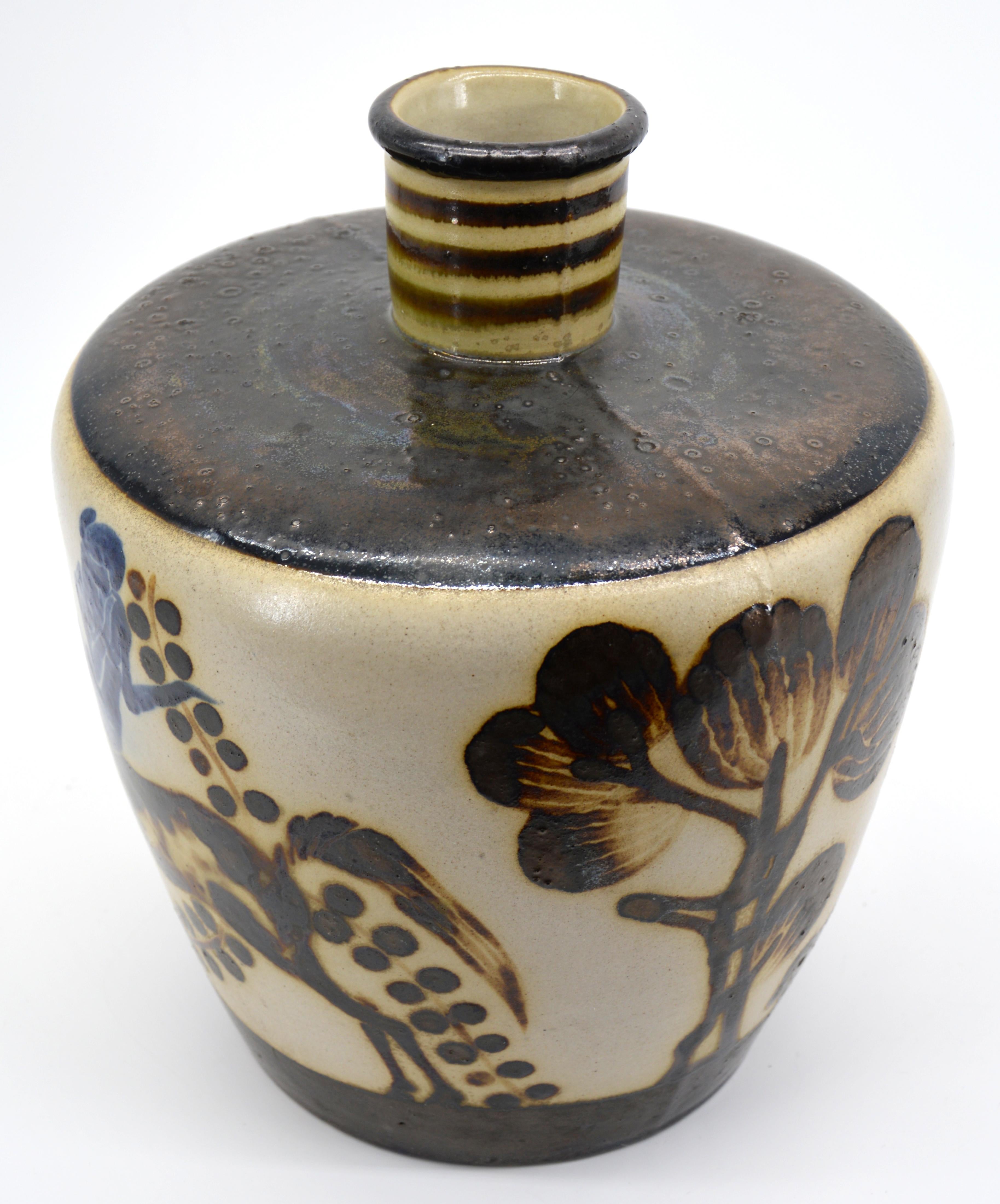 Rene Buthaud for Primavera Large Ceramic Vase, 1923-1926 2