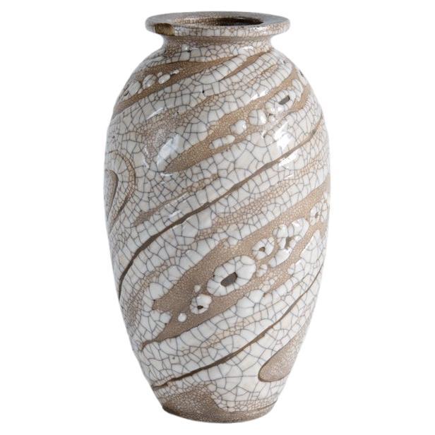 René Buthaud, Glazed Stoneware Vase, France, c. 1930