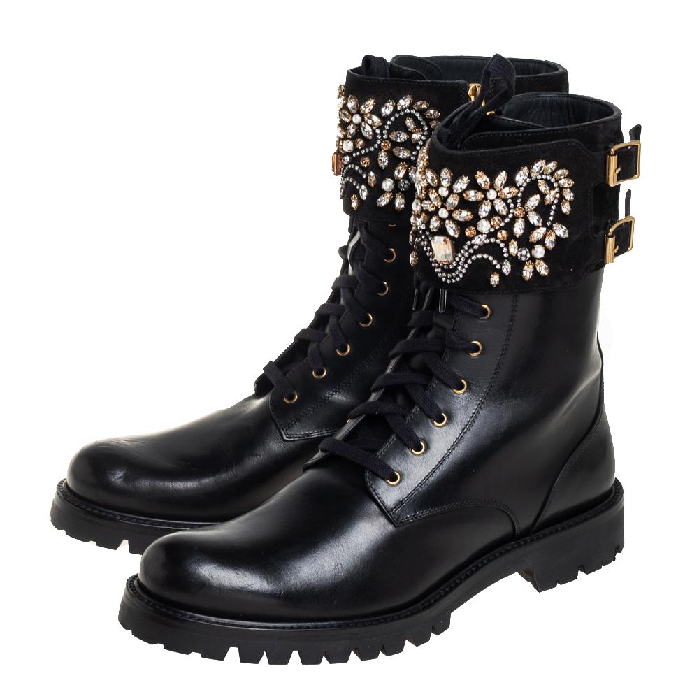 rene caovilla combat boots