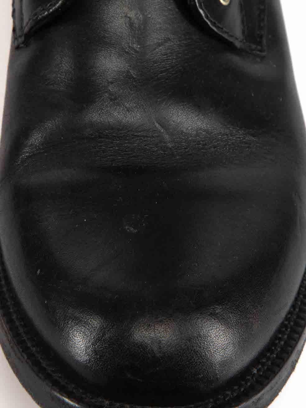 Rene Caovilla Bottes en cuir noir avec ornements Taille IT 36 en vente 2