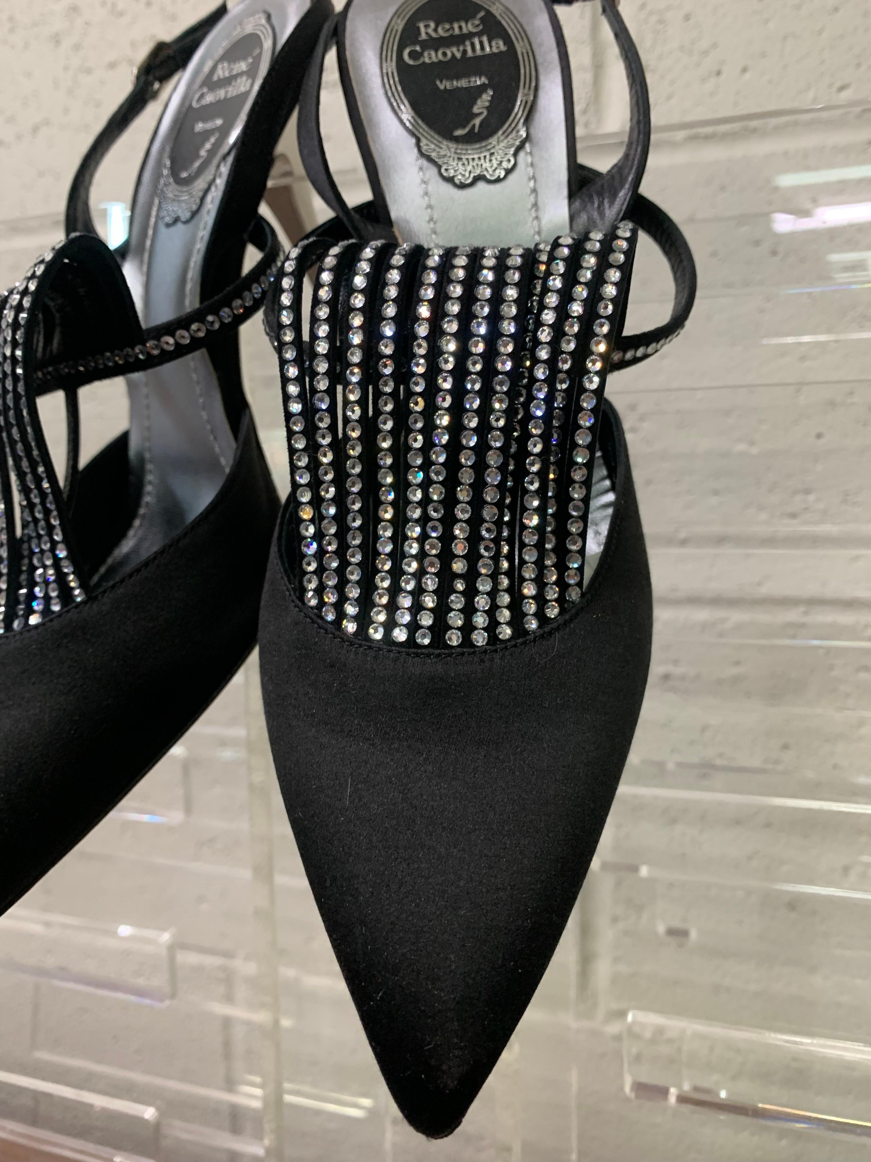 rene caovilla heels black