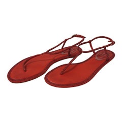 René Caovilla "Diana" Crystal Sandals IT 37, 5