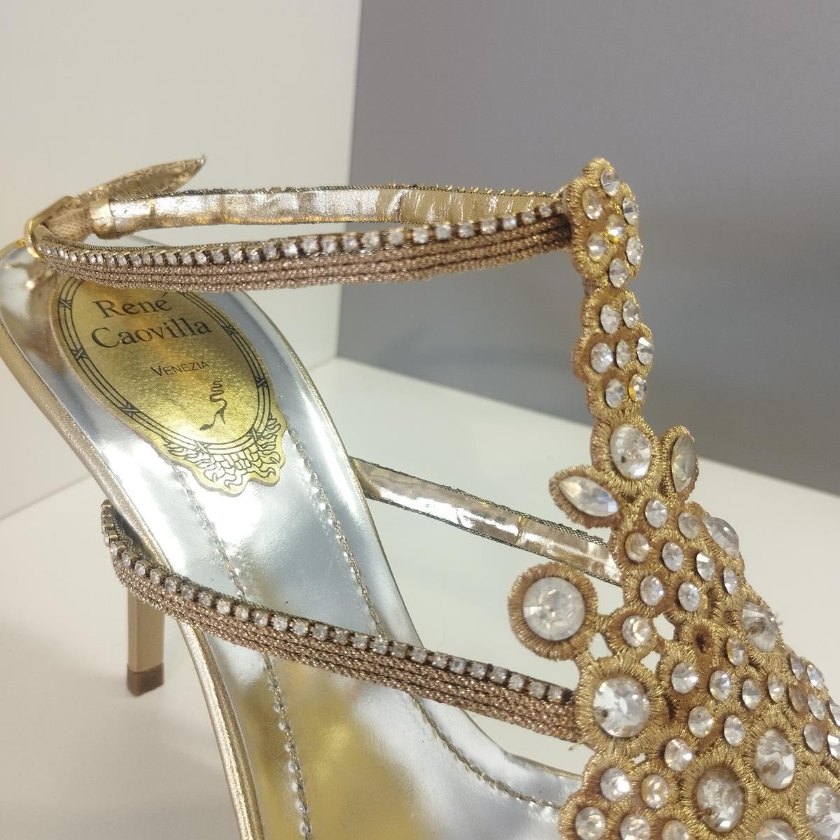 René Caovilla Sandales Jewel IT 37.5 Pour femmes en vente