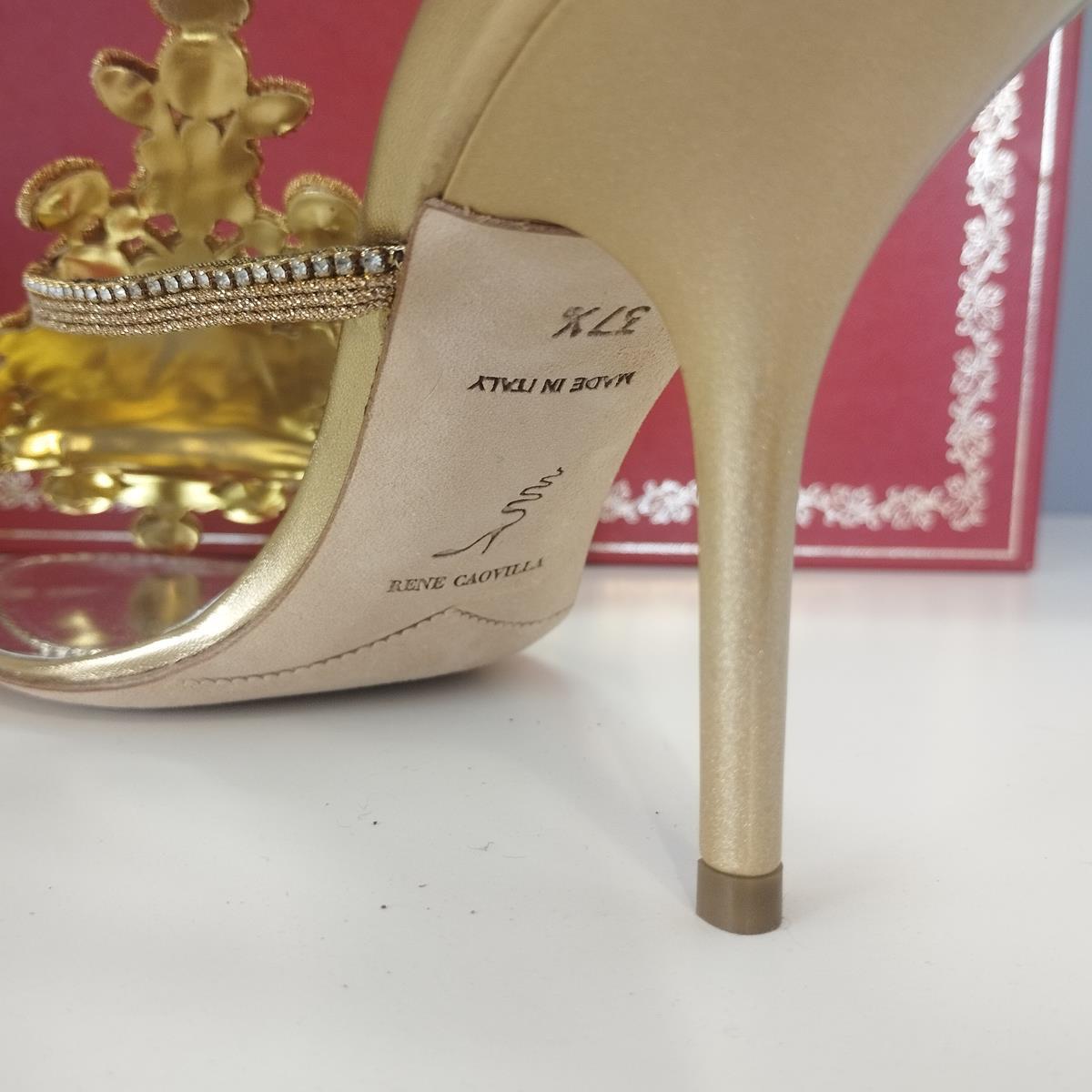 René Caovilla Sandales Jewel IT 37.5 en vente 2