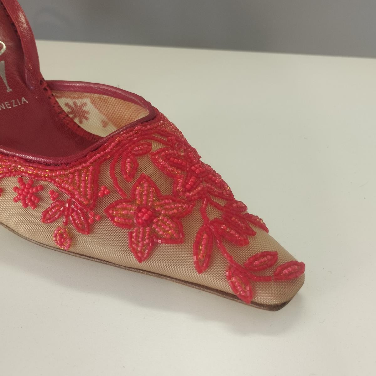 René Caovilla Jewell Schuh IT 37.5 (Braun) im Angebot