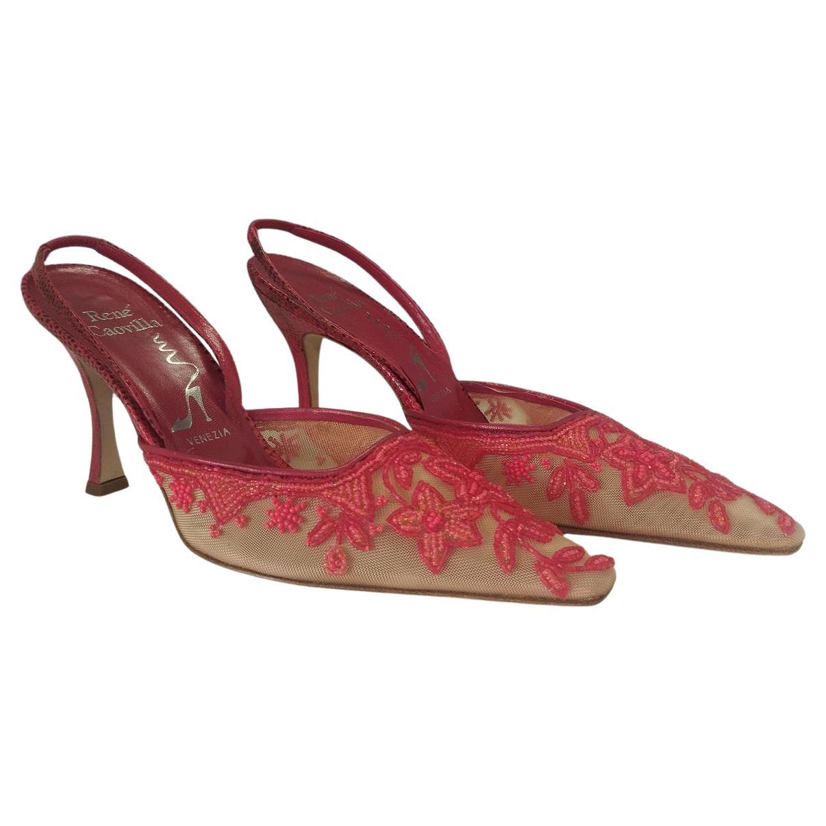 René Caovilla Jewell Schuh IT 37.5 im Angebot