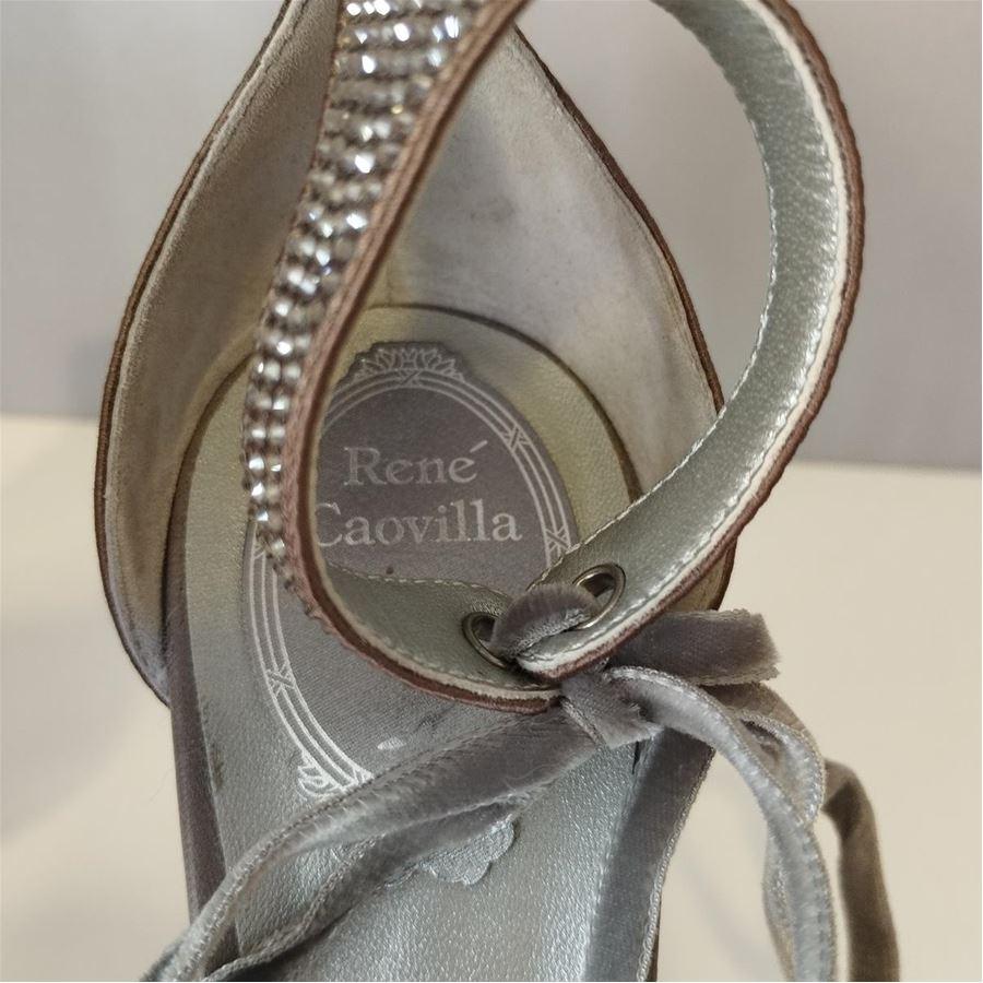 René Caovilla Lapin sandals size 37 1/2 For Sale 1