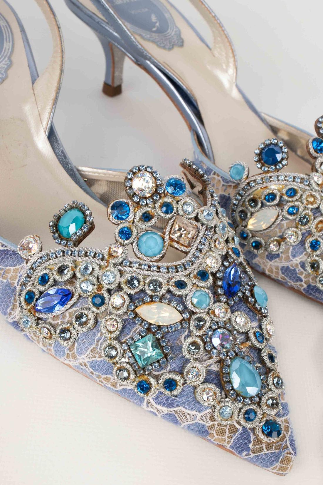 Rene Caovilla Leather Heel Stilettoes / Shoes 2