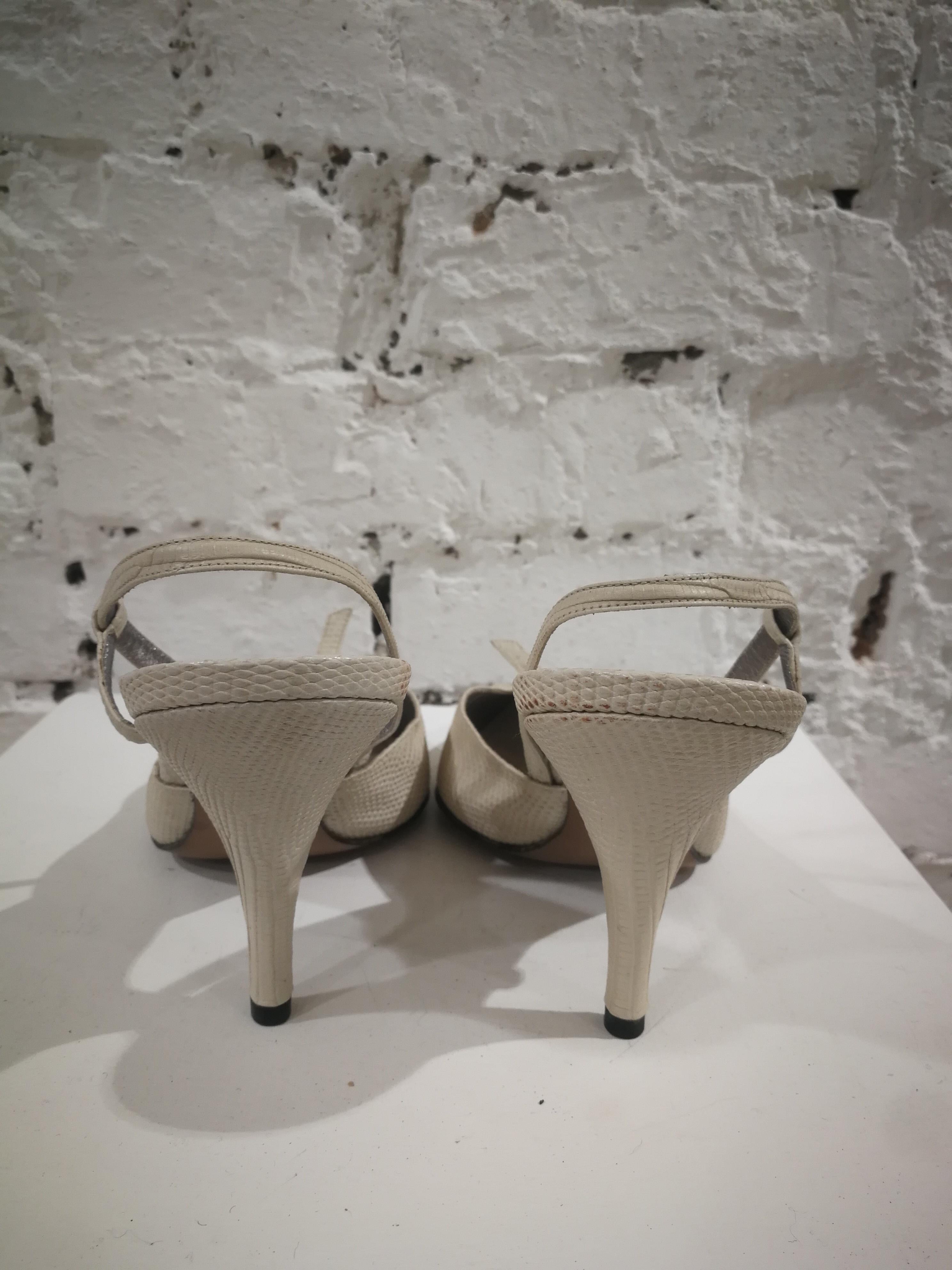 Rene Caovilla Schuhe aus Schlangenhaut im Angebot 1