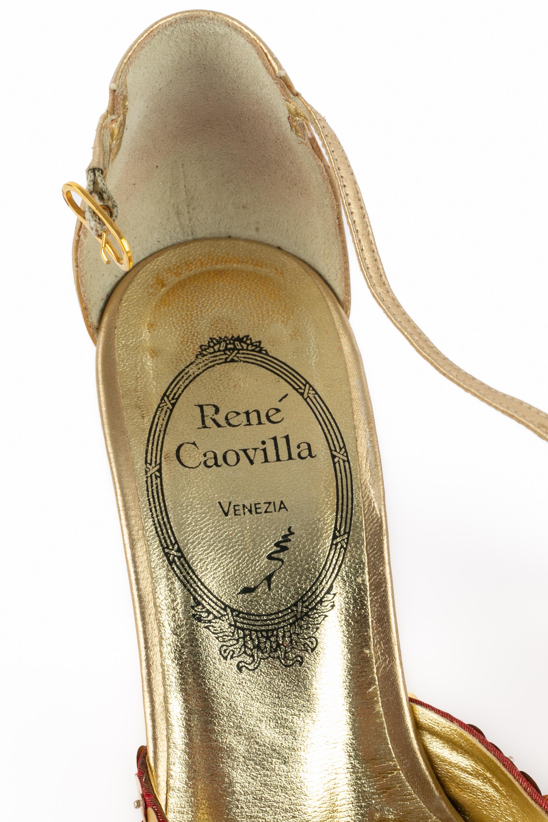Rene Caovilla scarpe con tacco a spillo in vendita 5