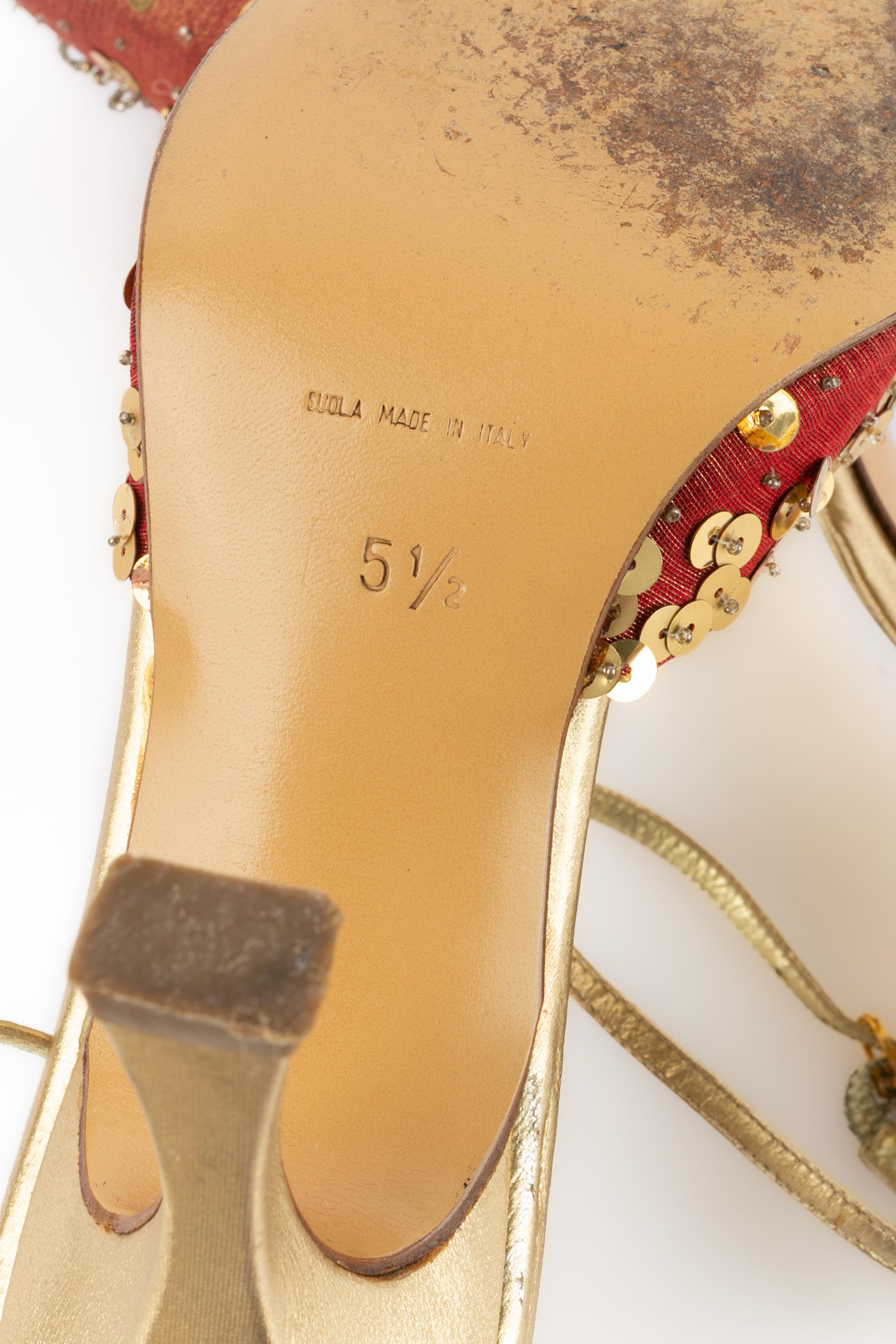 Rene Caovilla scarpe con tacco a spillo in vendita 7