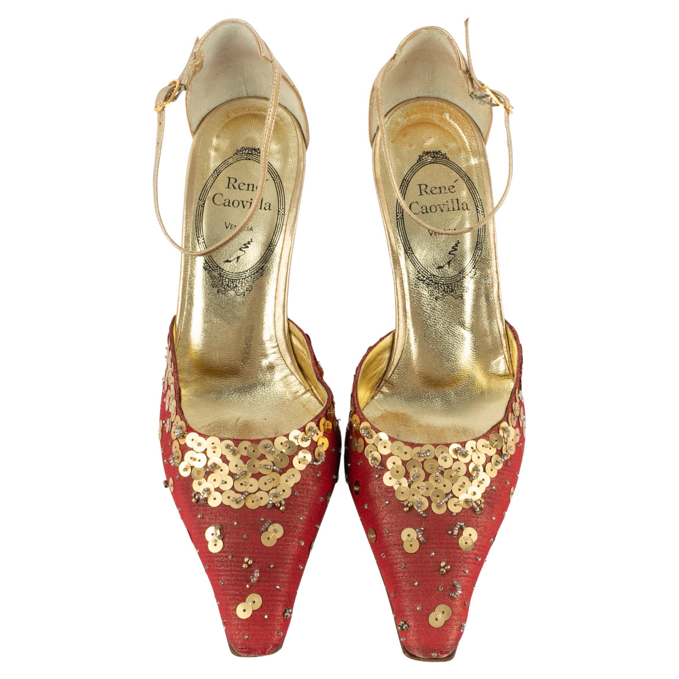 Rene Caovilla scarpe con tacco a spillo in vendita