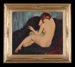 Vintage A Reclining \Nude