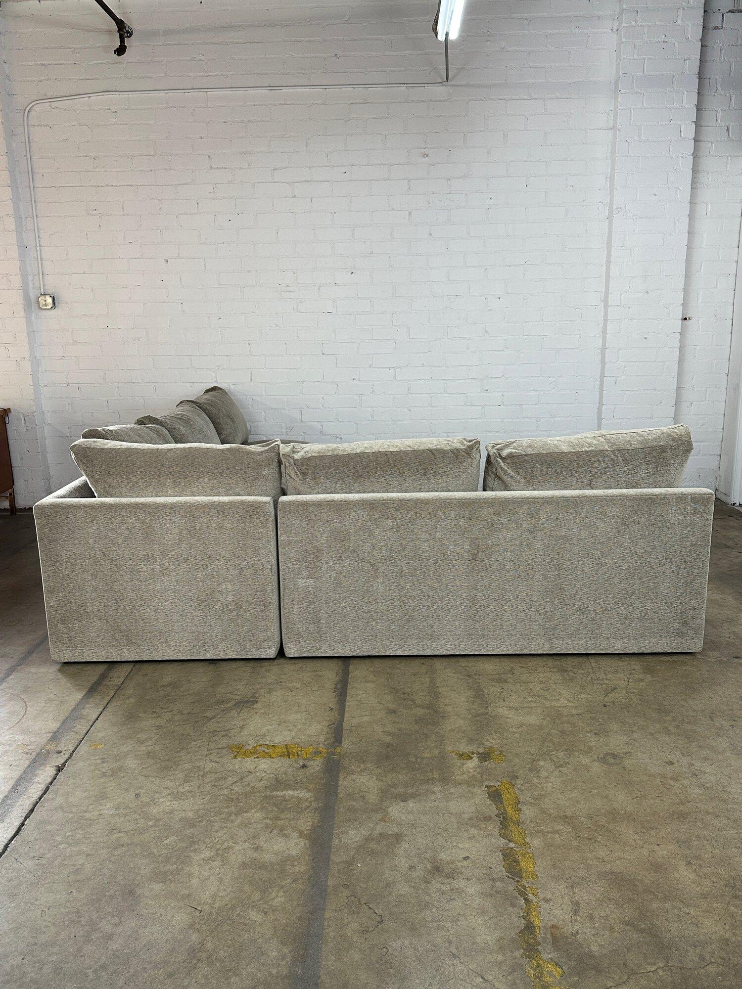 Modern Rene Cazares sectional sofa For Sale