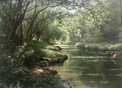 Rene His - River Landscape