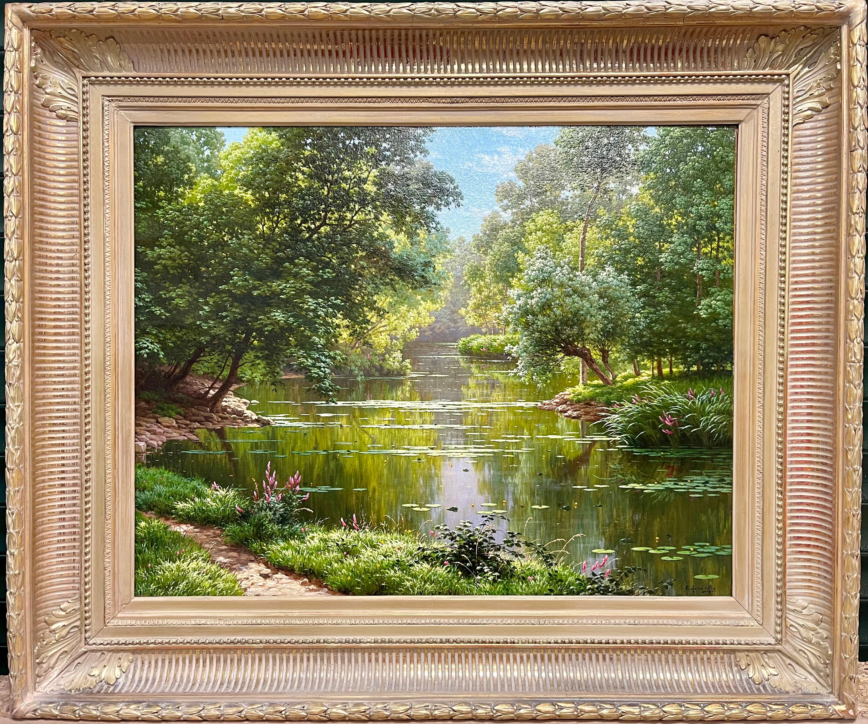 Día de verano - Painting de René Charles Edmond His