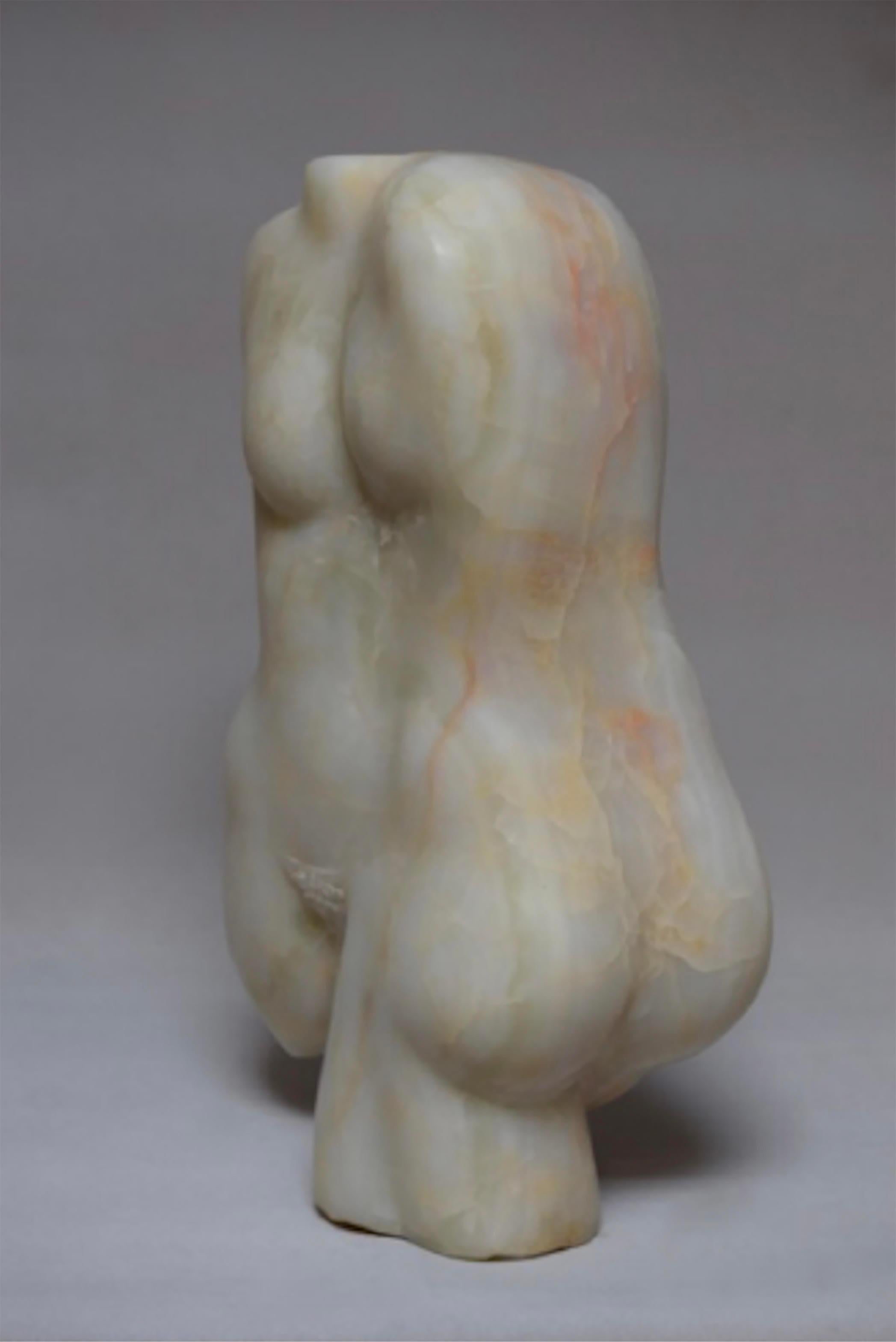 Double Torso - Sculpture by René Coutelle