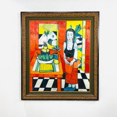 Peinture à l'huile de René Couturier