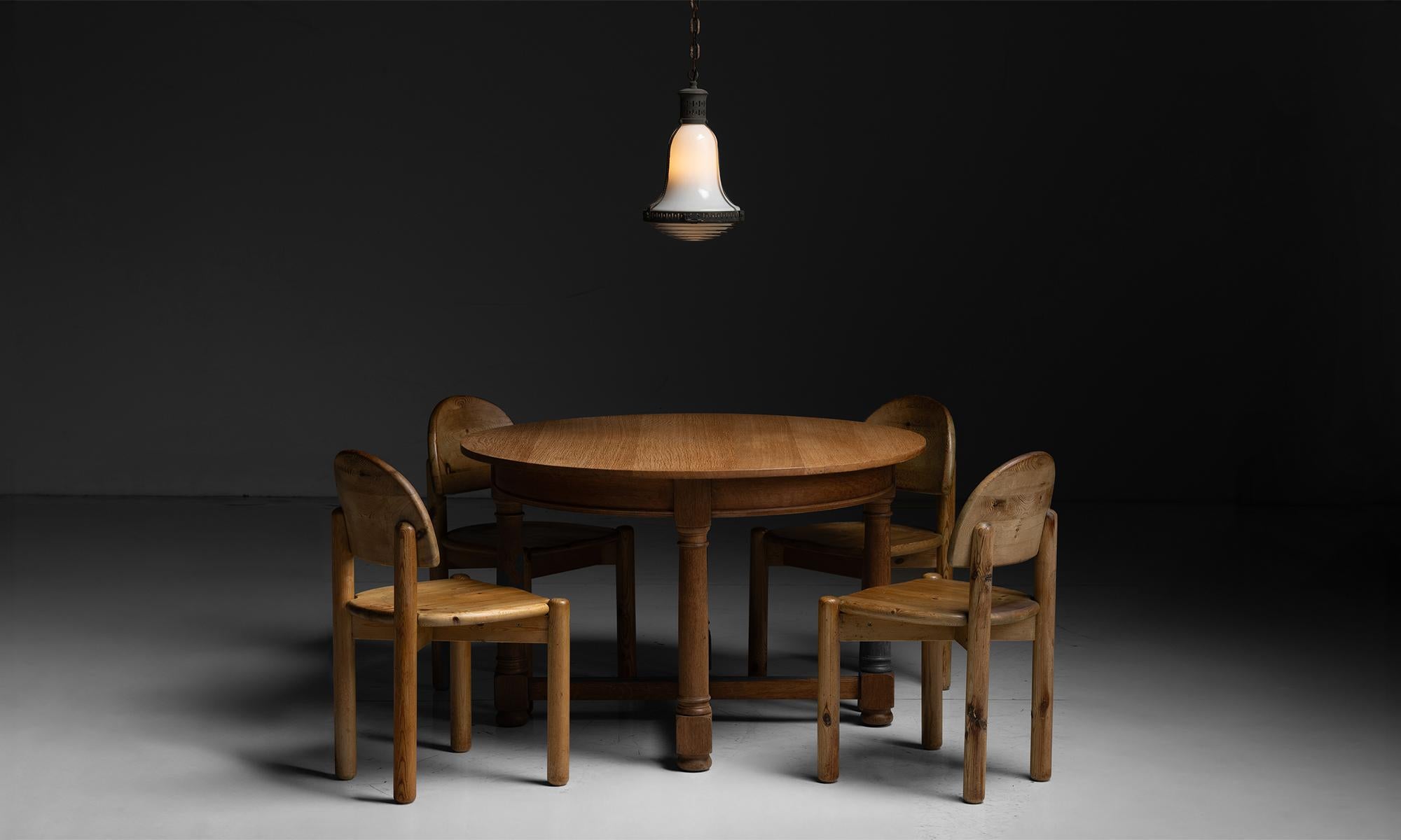 Rene Daumiller Dining Chairs, Denmark circa 1970 For Sale 2