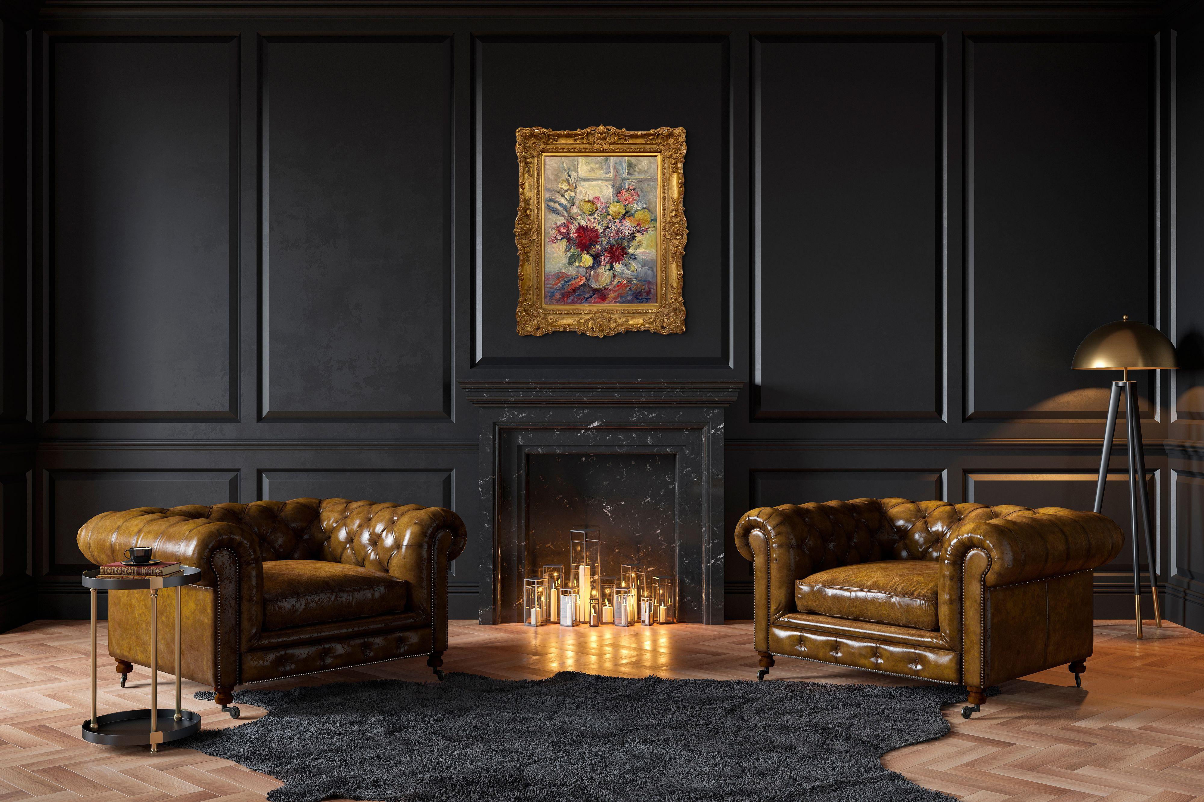 Herbstblumen Post-Impressionist im Angebot 6